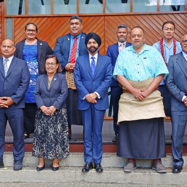 Vanuatu's Participation in a high-level Meeting with the World Bank president Mr. Ajay Banga in Suva, Fiji.